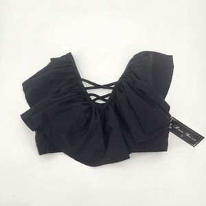 Rosa Secret Black Swinwear Top Size S
